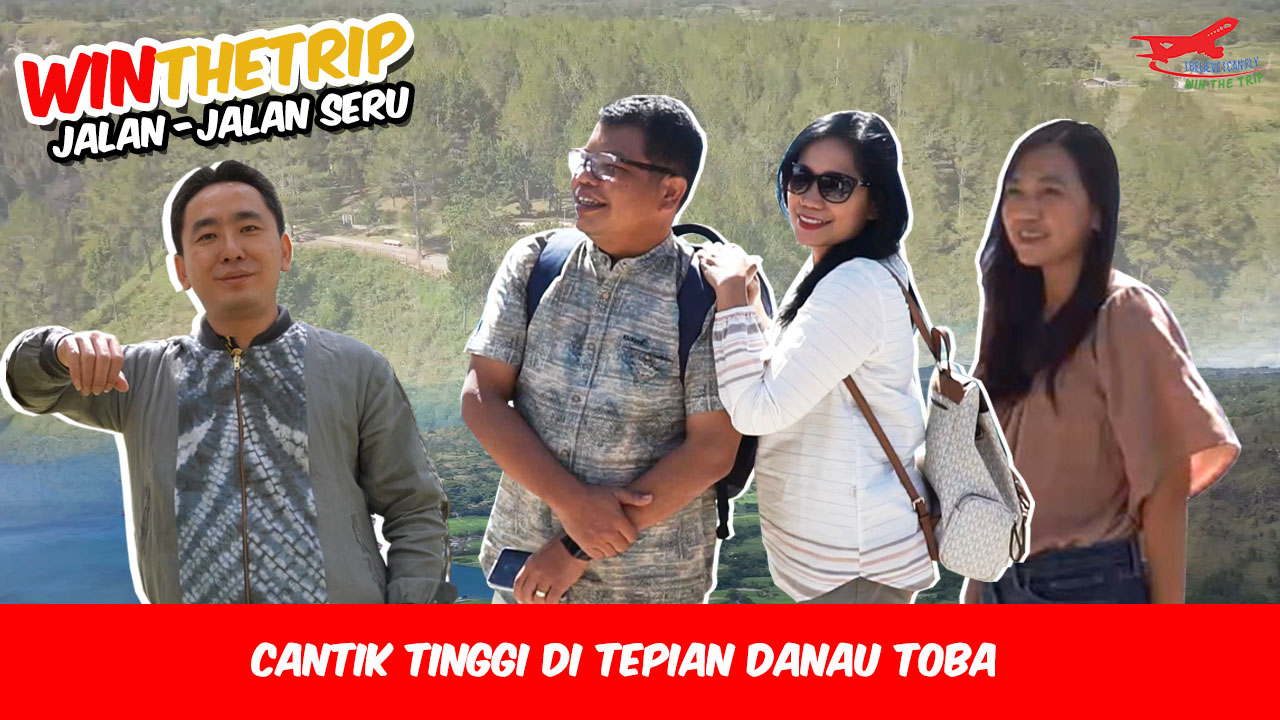 Cantik Tinggi di tepian Danau Toba