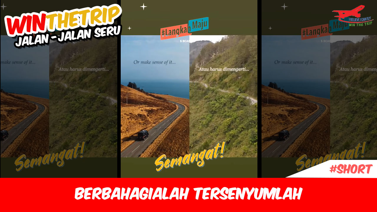 Berbahagialah tersenyumlah