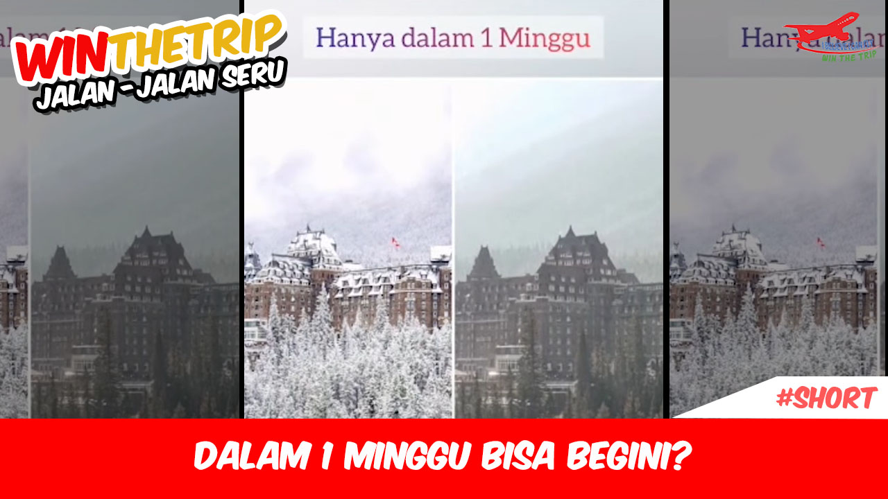 Dalam 1 minggu bisa begini?