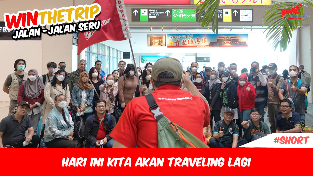 Hari ini kita akan traveling lagi
