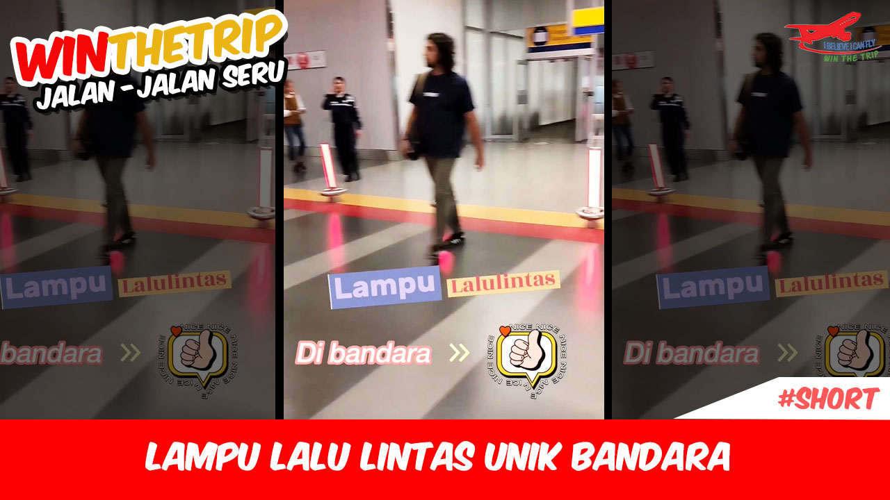 Lampu Lalu Lintas Unik Bandara