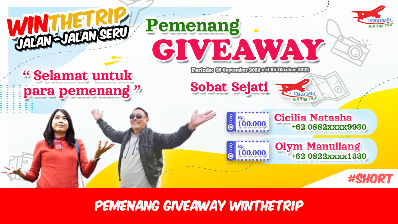 Pemenang Giveaway WinTheTrip