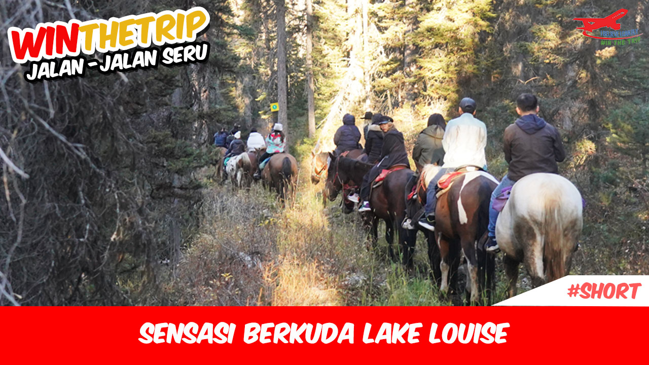 Sensasi Berkuda Lake Louise