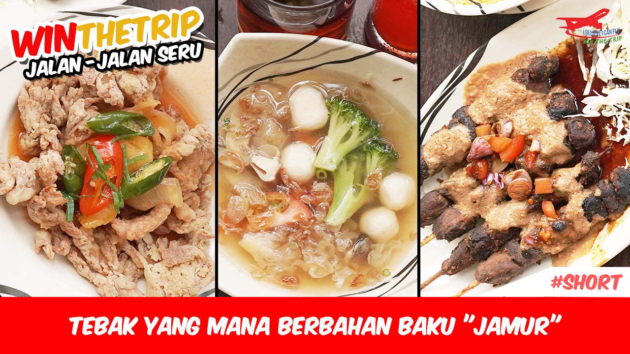 Tebak yang mana berbahan baku “Jamur”