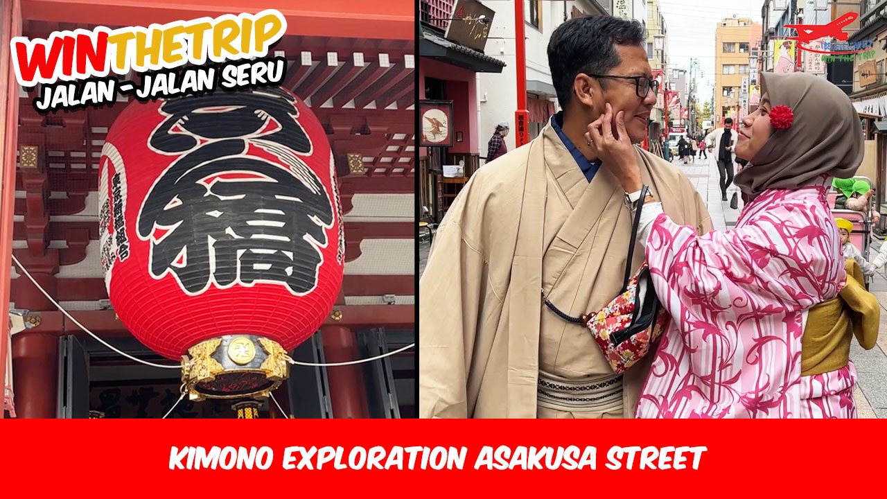 Kimono Exploration Asakusa Street