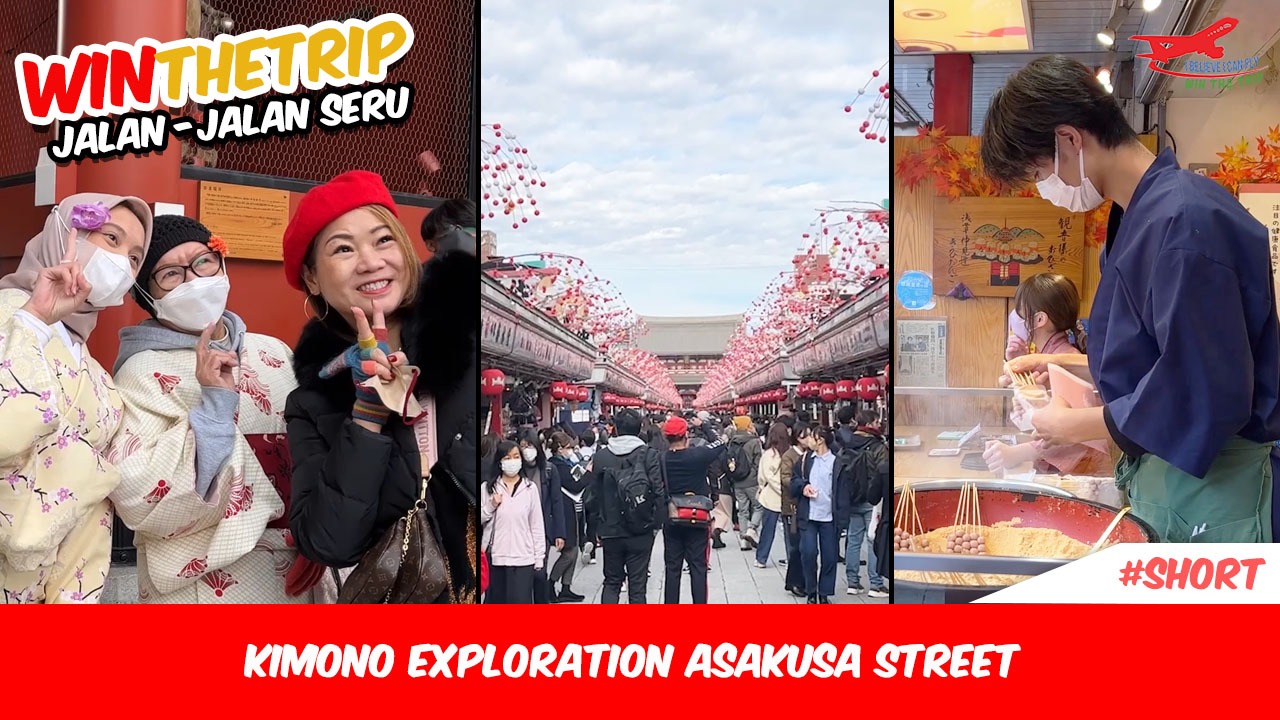 Kimono Exploration Asakusa Street  #Short