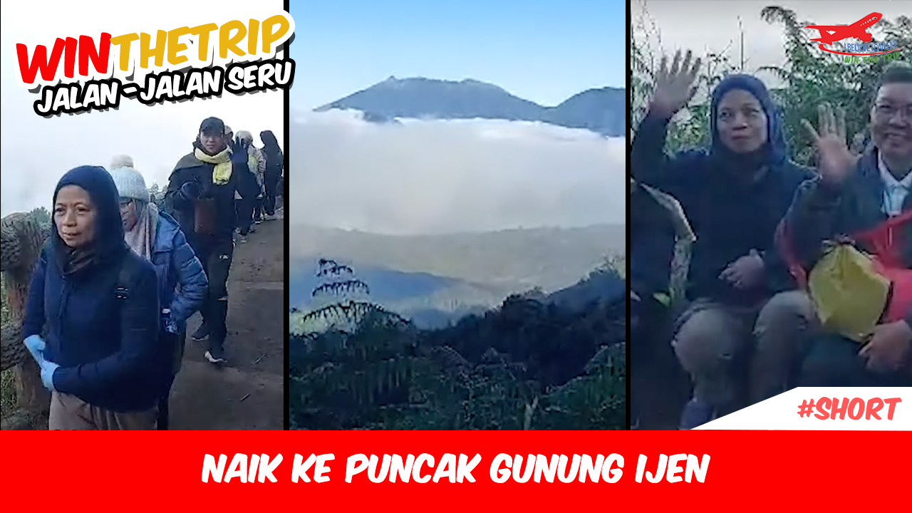 Naik Ke Puncak Gunung Ijen #Short
