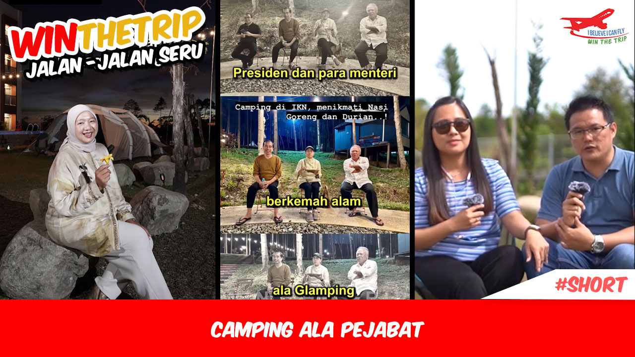 Camping ala pejabat ๐คฉ