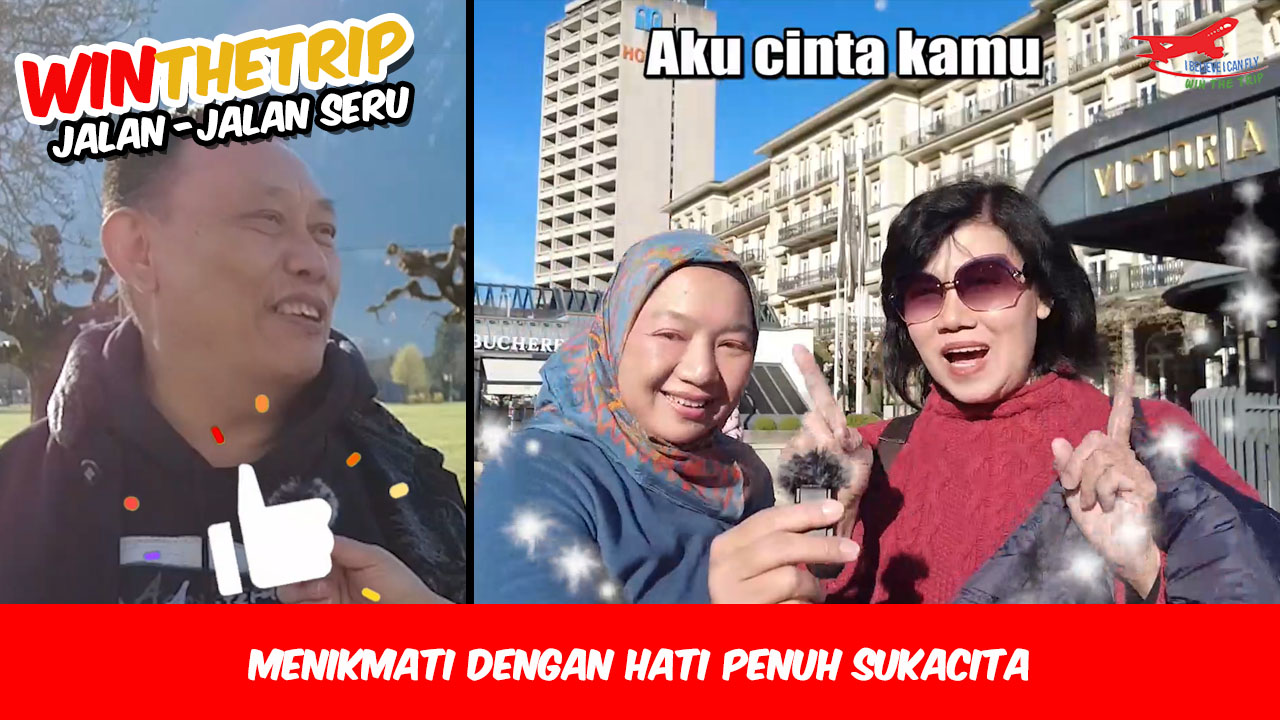 Menikmati dengan hati penuh sukacita