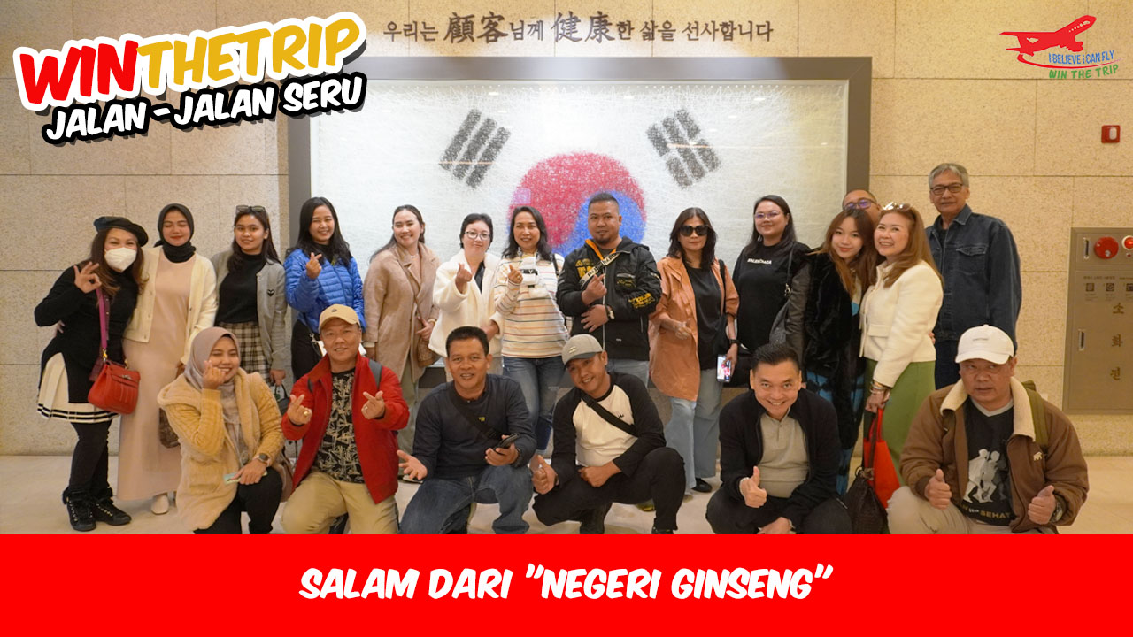 Salam dari “Negeri Ginseng” 🤩