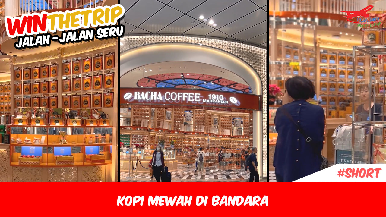 Kopi mewah di Bandara