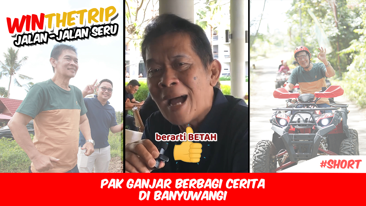 Pak Ganjar berbagi cerita di Banyuwangi