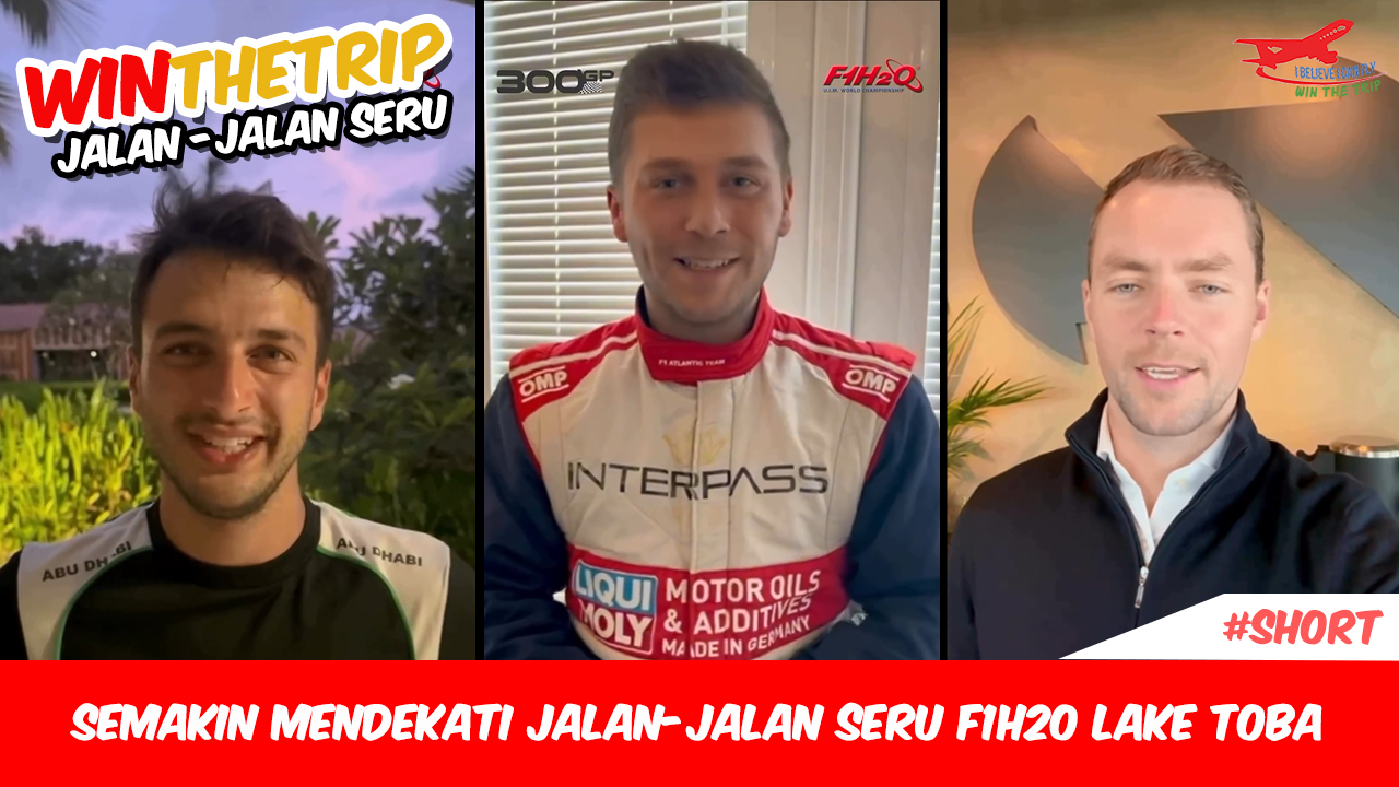 Semakin mendekati jalan-jalan seru F1H20 Lake Toba