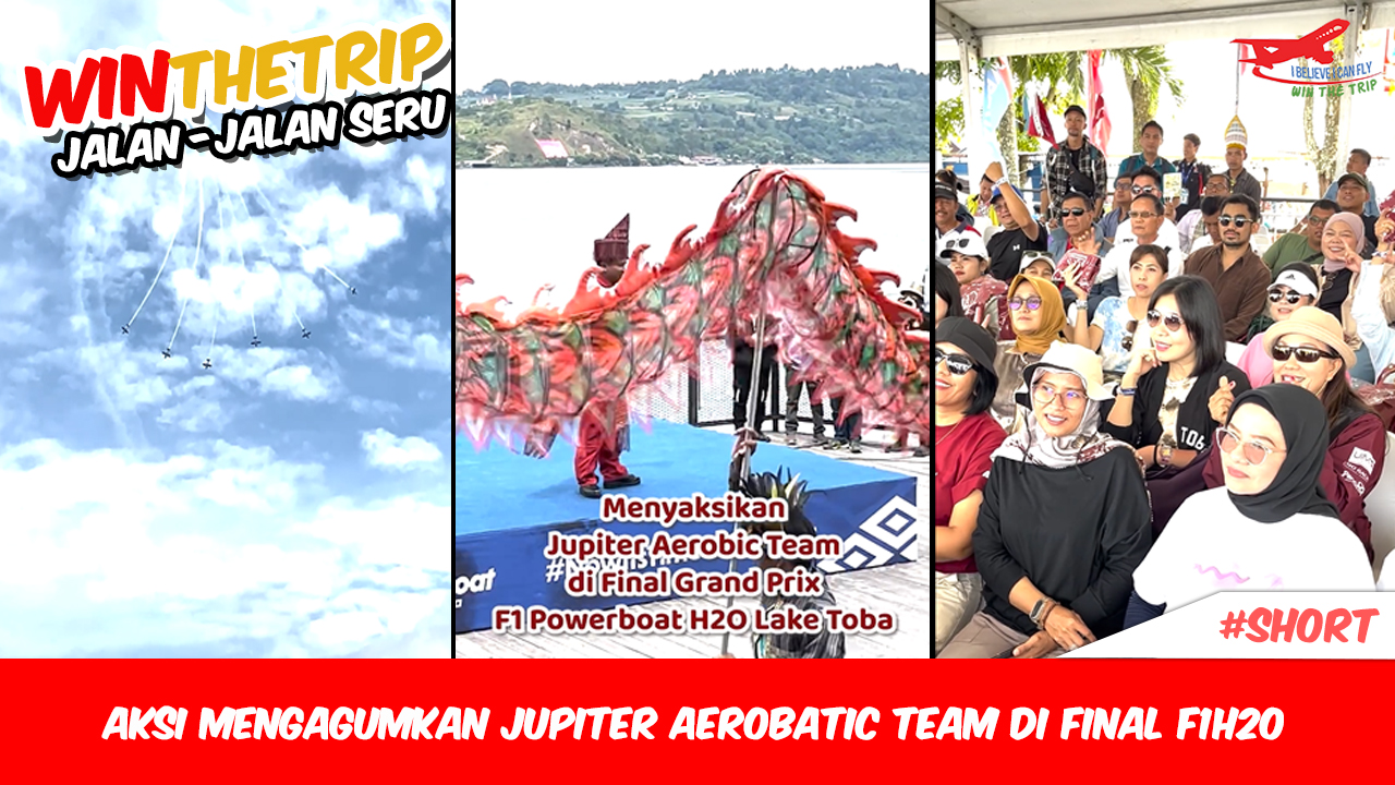 Aksi mengagumkan Jupiter Aerobatic Team di Final F1H2O