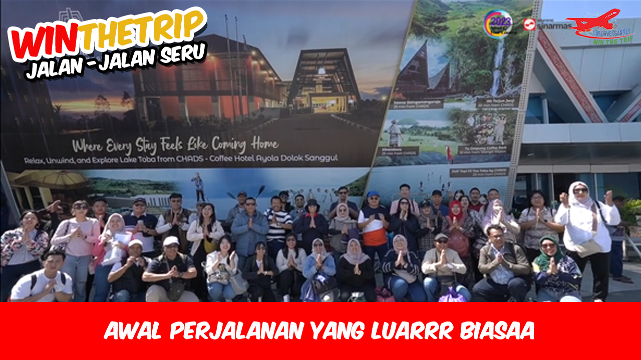 Awal perjalanan yang luarrr biasaa