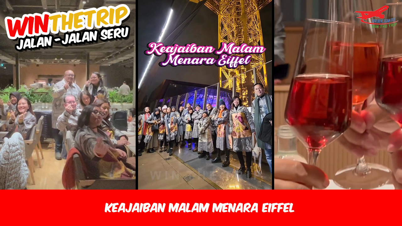 Keajaiban Malam Menara Eiffel