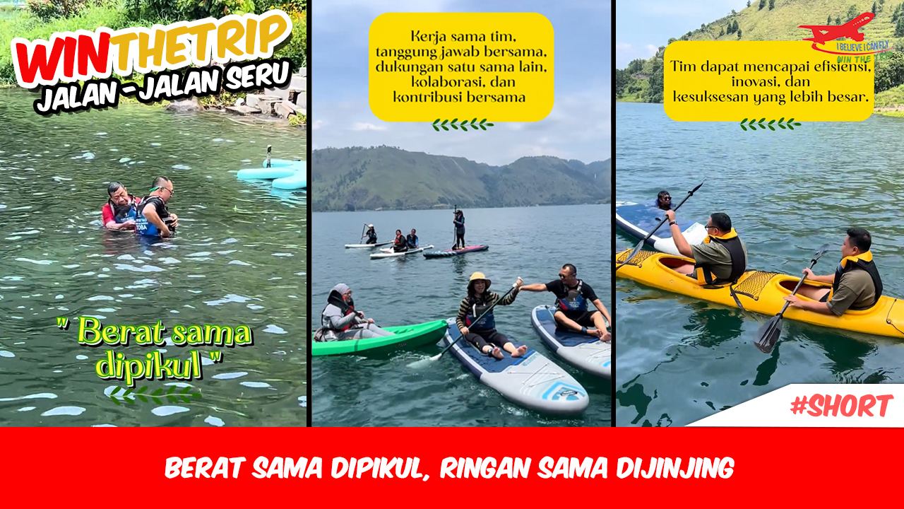 Berat sama dipikul, ringan sama dijinjing