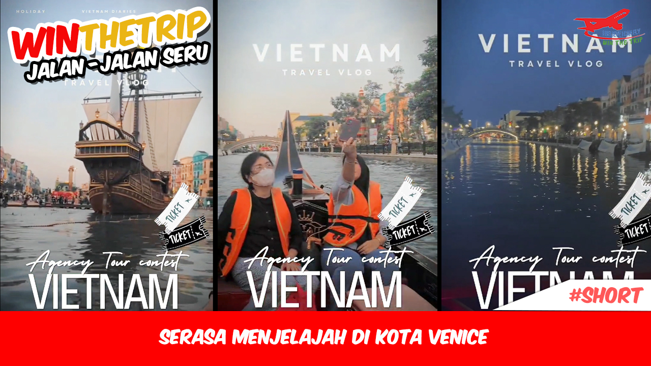 Serasa menjelajah di kota Venice