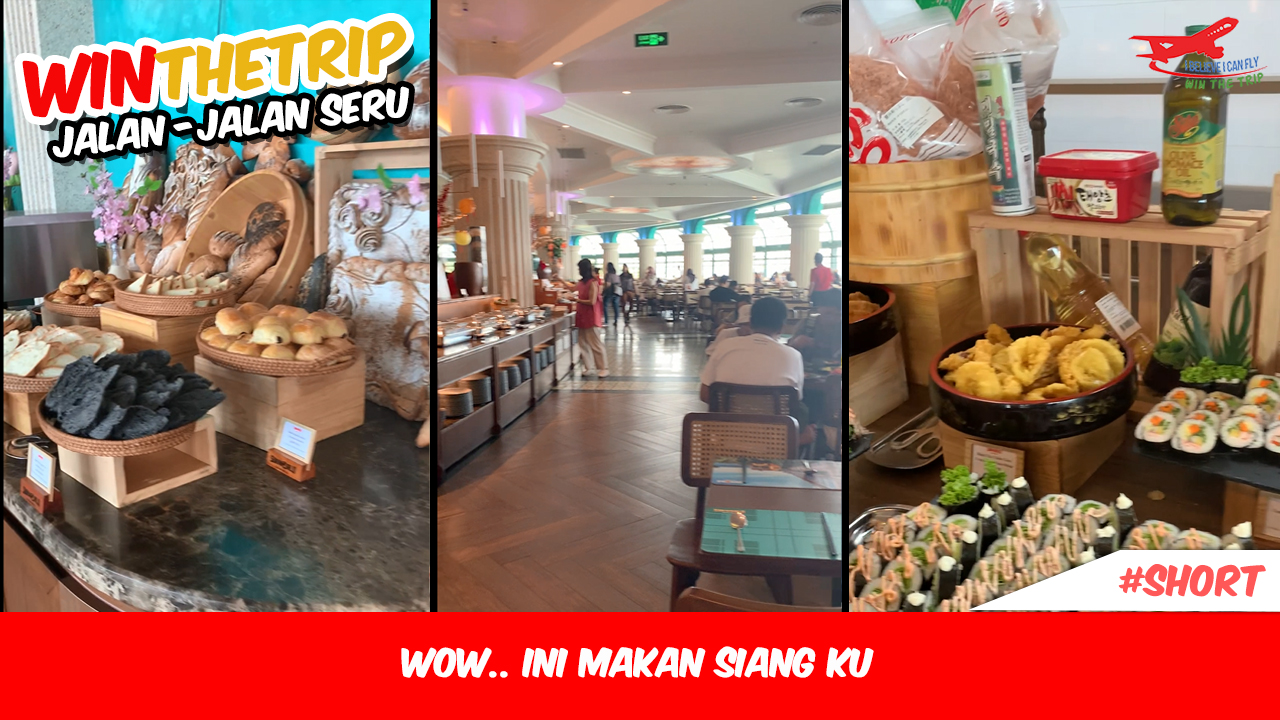 Wow.. Ini makan siang ku