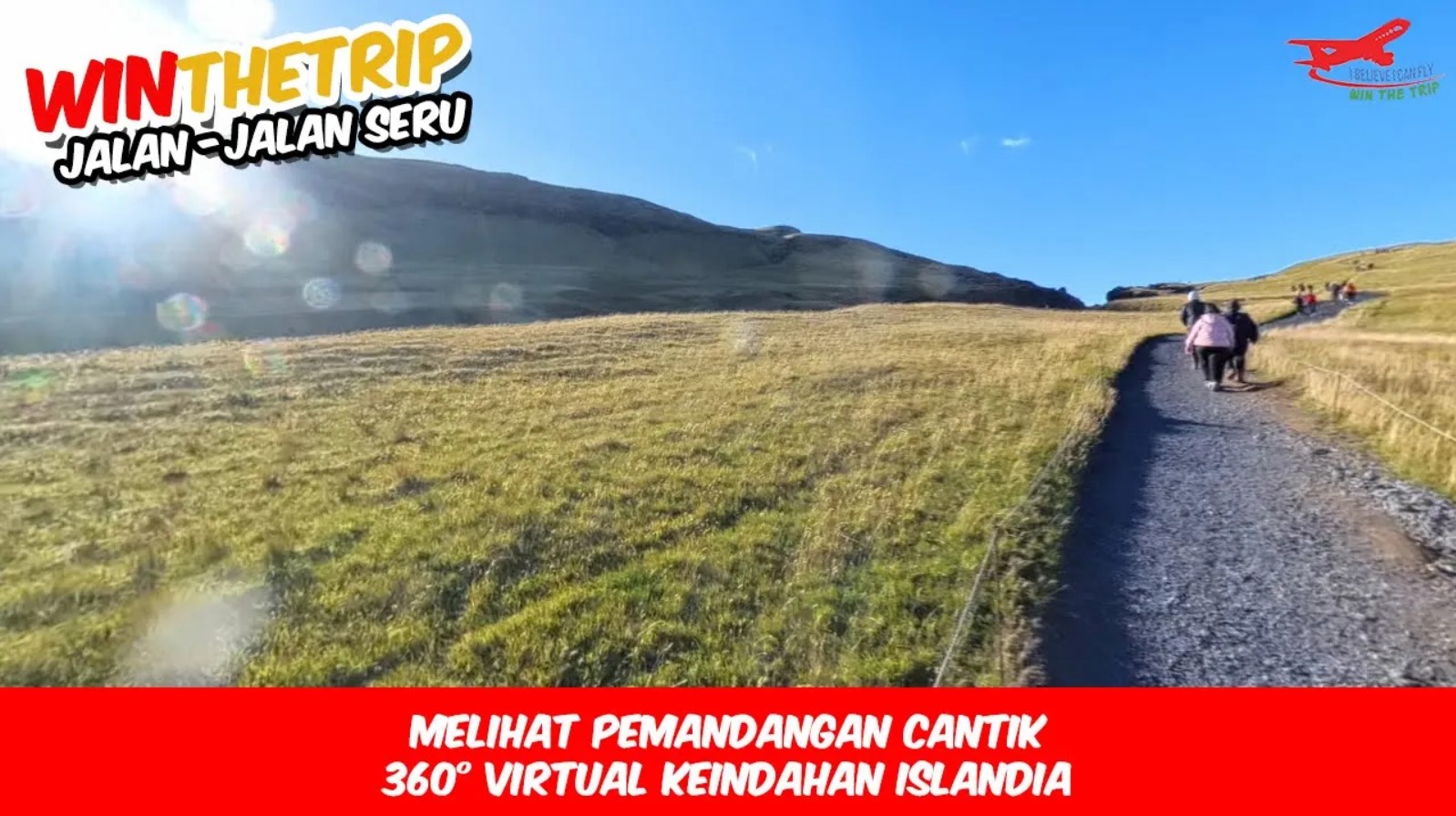 Melihat Pemandangan Cantik 360° Virtual Keindahan Islandia