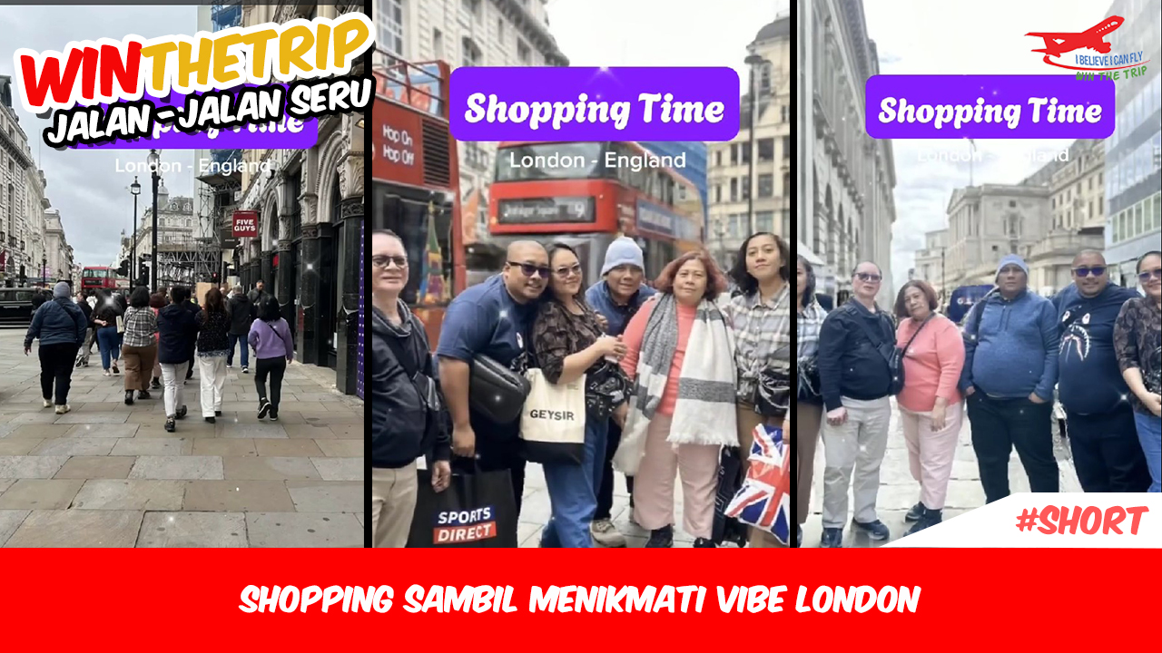 Shopping sambil menikmati vibe London