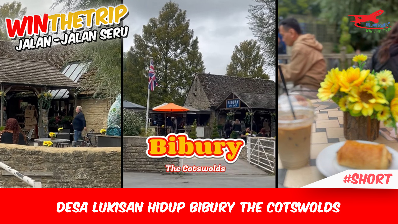 Desa lukisan hidup Bibury The Cotswolds