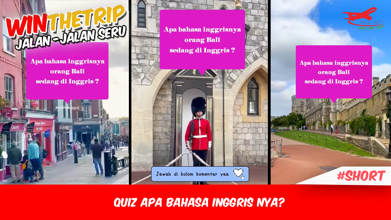 Quiz Apa Bahasa Inggris nya?