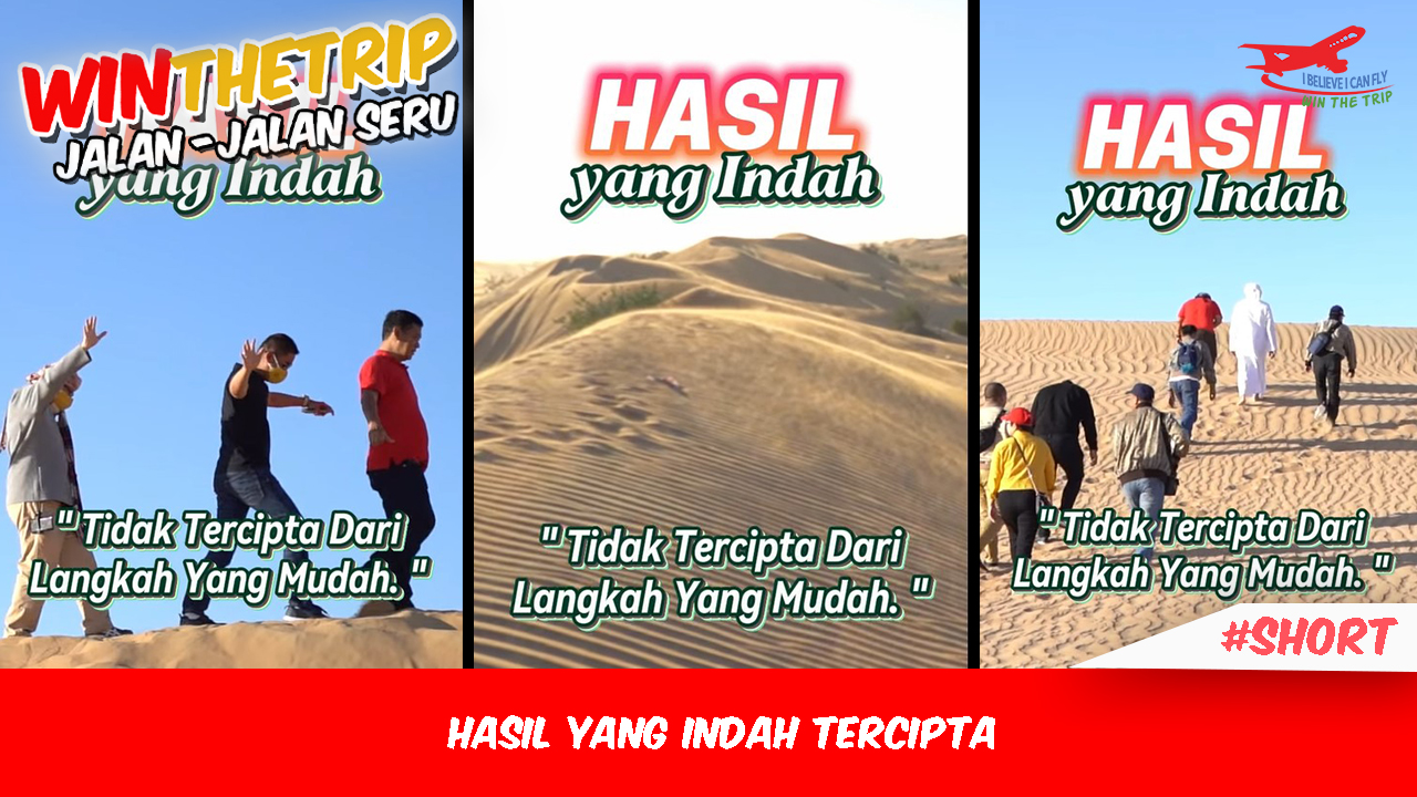 Hasil Yang Indah Tercipta
