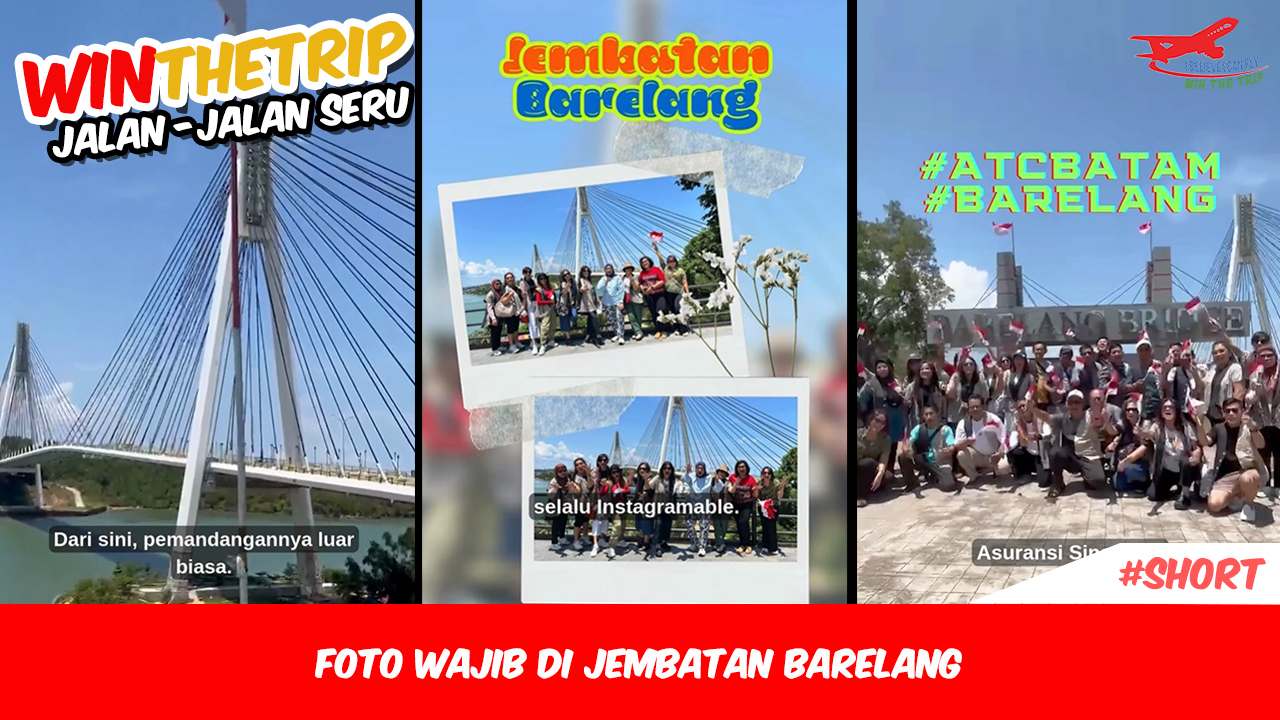 Foto Wajib Di Jembatan Barelang