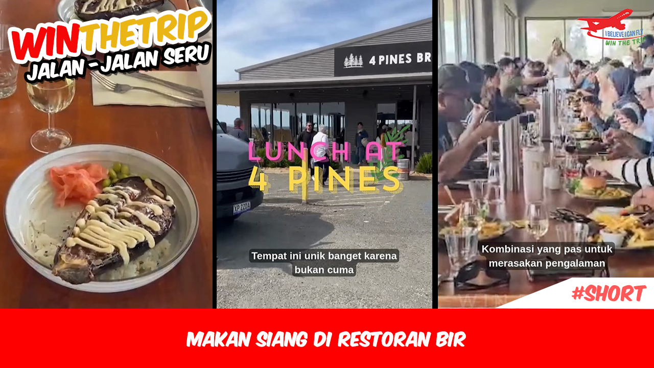 Makan Siang Di Restoran Bir