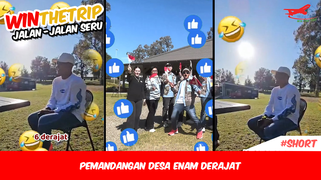 Pemandangan Desa Enam Derajat