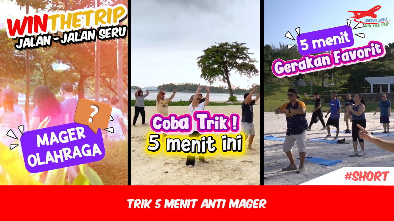 Trik 5 Menit Anti Mager